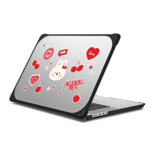 MacBook Pro 16-inch (M1 - M4) - Bunny Stickers by Poyofview