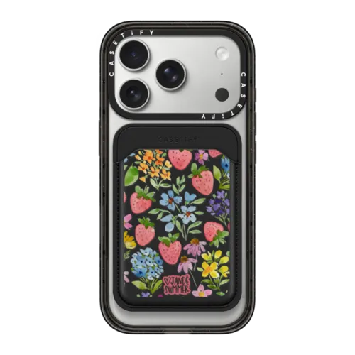 Snappy MagSafe Wallet - Berry Bliss