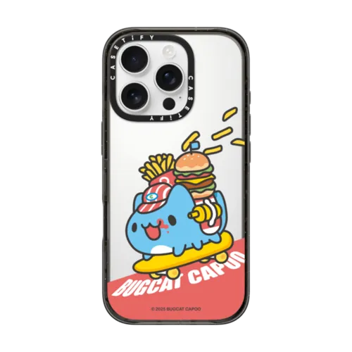 iPhone 16 Pro - Bugcat Capoo Skater Case