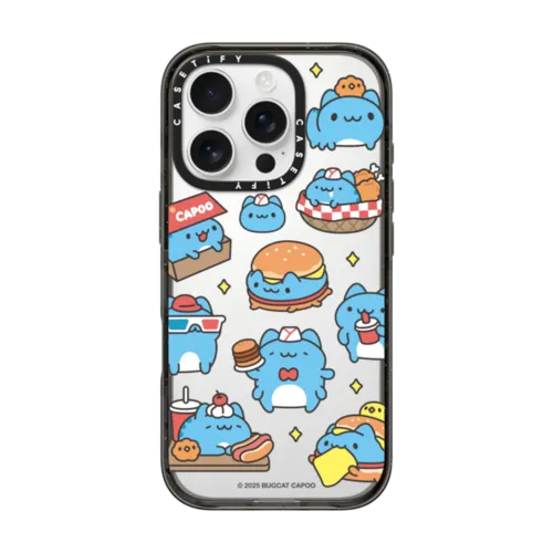 iPhone 16 Pro - Bugcat Capoo Pattern Case