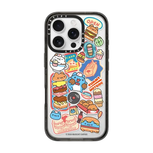 iPhone 16 Pro - Bugcat Capoo Sticker Case