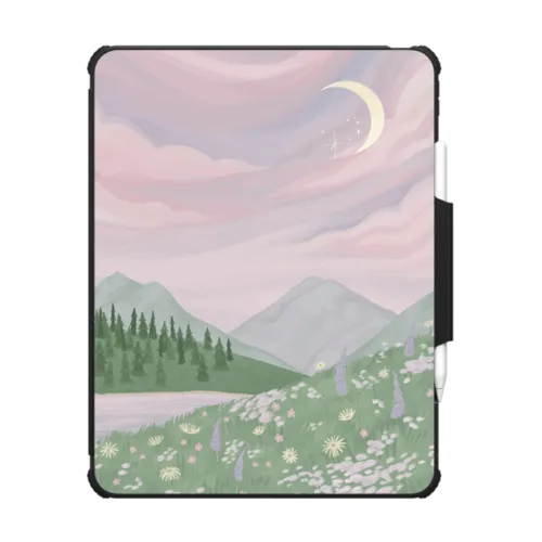 iPad Pro 13-inch (M4) - Twilight Mountains by Ivory Paper Co