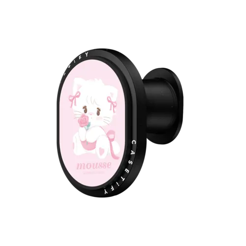 PowerThru Wireless Car Charger - mousse ribbon