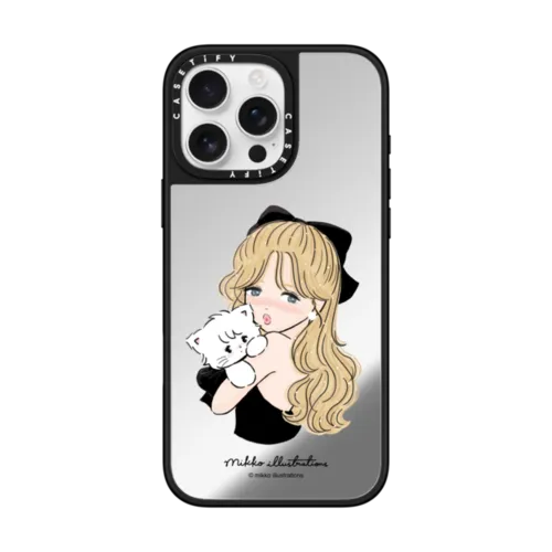 iPhone 16 Pro Max - girl & mousse (black)