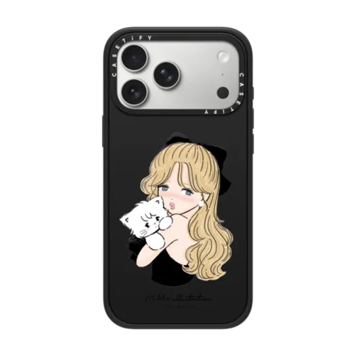 iPhone 17 Pro Max - girl & mousse (black)