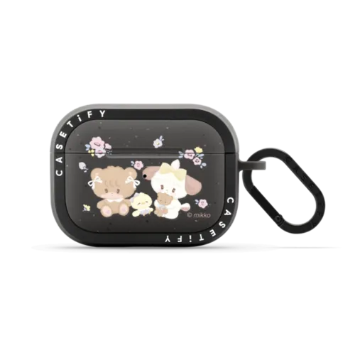 AirPods Pro - latte & souffle flower