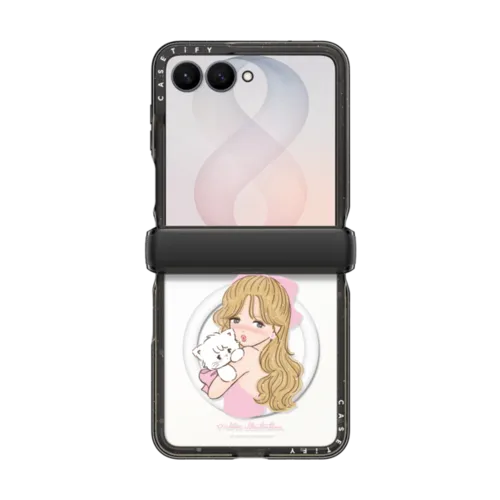 Galaxy Z Flip8 - girl & mousse (pink)
