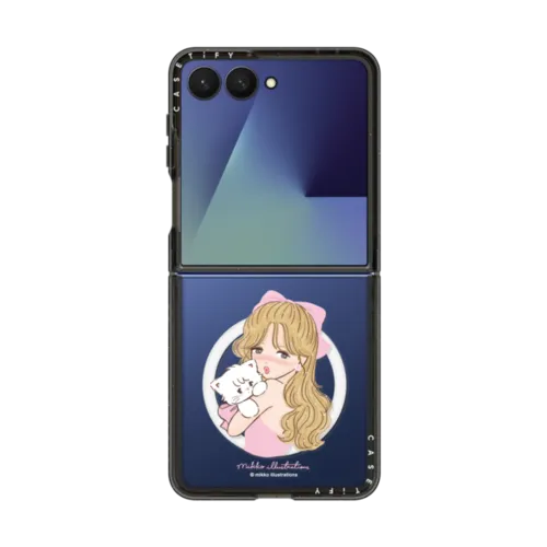 Galaxy Z Flip7 - girl & mousse (pink)