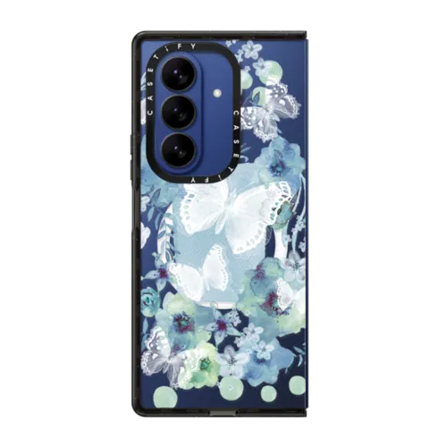 Galaxy Z Fold7 - MY BLUE BUTTERFLY GARDEN