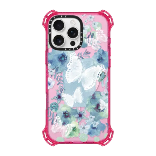 iPhone 16 Pro Max - MY BLUE BUTTERFLY GARDEN