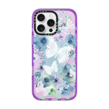 iPhone 16 Pro Max - MY BLUE BUTTERFLY GARDEN