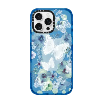 iPhone 16 Pro Max - MY BLUE BUTTERFLY GARDEN