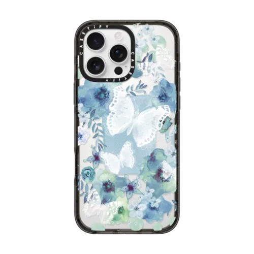 iPhone 16 Pro Max - MY BLUE BUTTERFLY GARDEN