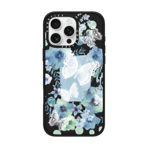 iPhone 16 Pro Max - MY BLUE BUTTERFLY GARDEN