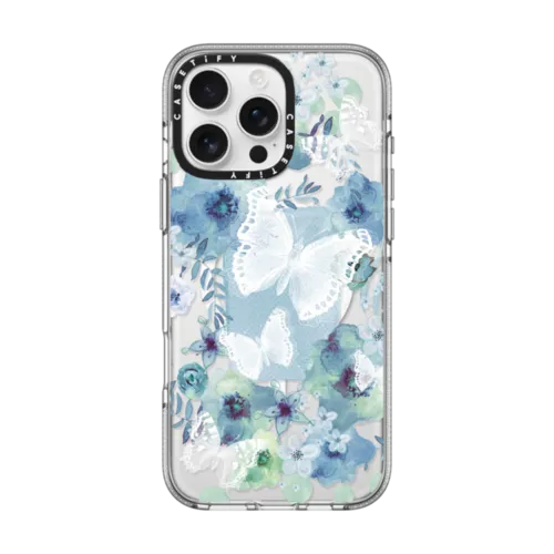 iPhone 16 Pro Max - MY BLUE BUTTERFLY GARDEN