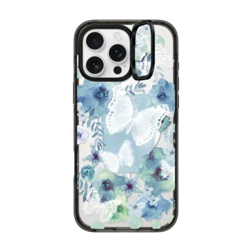 iPhone 16 Pro Max - MY BLUE BUTTERFLY GARDEN