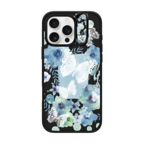 iPhone 16 Pro Max - MY BLUE BUTTERFLY GARDEN