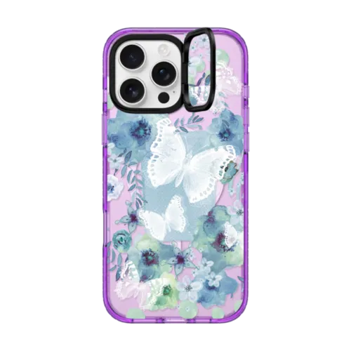 iPhone 16 Pro Max - MY BLUE BUTTERFLY GARDEN