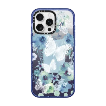 iPhone 16 Pro Max - MY BLUE BUTTERFLY GARDEN