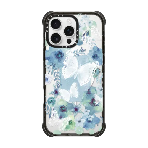 iPhone 16 Pro Max - MY BLUE BUTTERFLY GARDEN