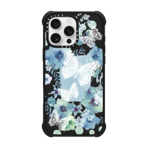 iPhone 16 Pro Max - MY BLUE BUTTERFLY GARDEN