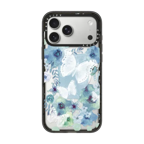 iPhone 17 Pro Max - MY BLUE BUTTERFLY GARDEN