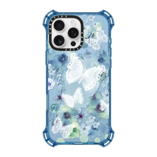 iPhone 16 Pro Max - MY BLUE BUTTERFLY GARDEN