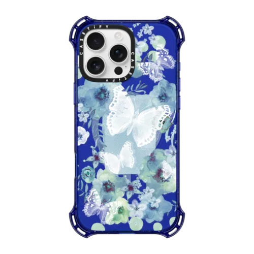 iPhone 16 Pro Max - MY BLUE BUTTERFLY GARDEN