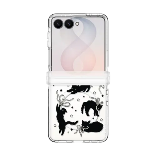Galaxy Z Flip8 - Black Cat