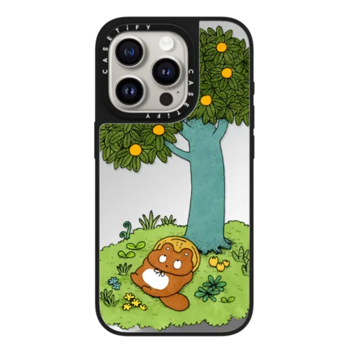 iPhone 15 Pro - Lying down tanuki