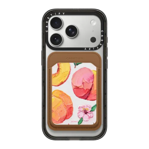 Snappy MagSafe Wallet - Peach Blossoms