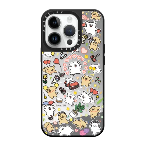 iPhone 14 Pro - Maltese Stickermania Case
