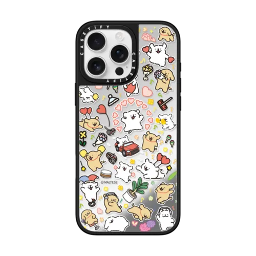 iPhone 16 Pro Max - Maltese Stickermania Case
