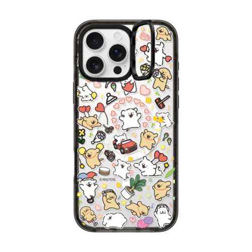 iPhone 16 Pro Max - Maltese Stickermania Case