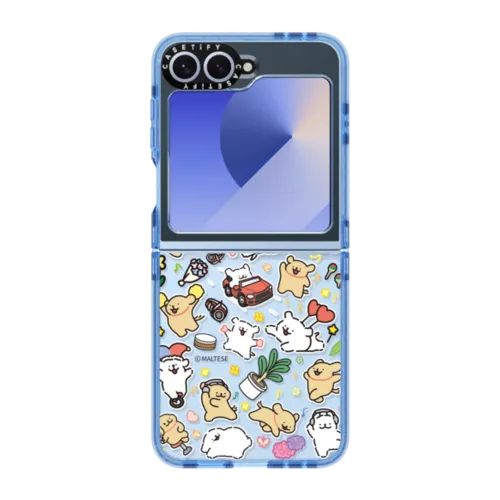 Galaxy Z Flip6 - Maltese Stickermania Case