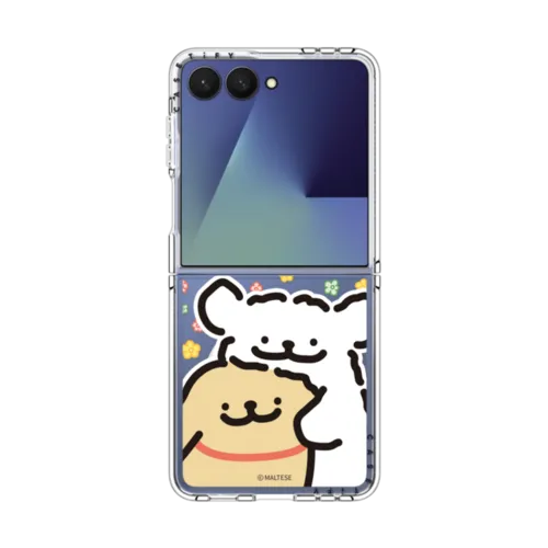 Galaxy Z Flip7 - Maltese Bigface Case