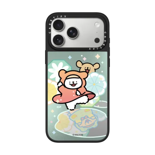 iPhone 17 Pro Max - Maltese Rainy Play Case