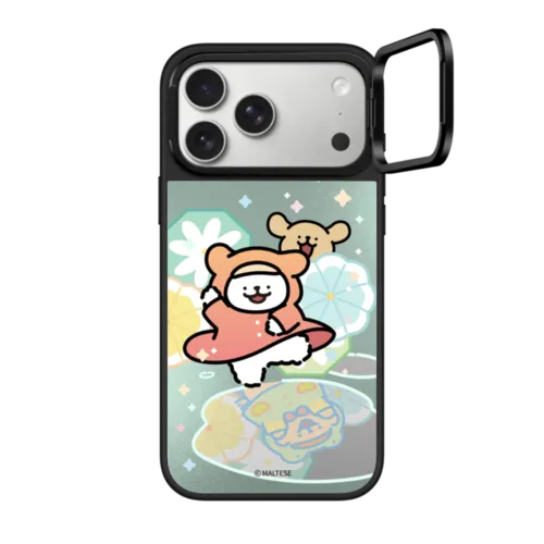 iPhone 17 Pro Max - Maltese Rainy Play Case