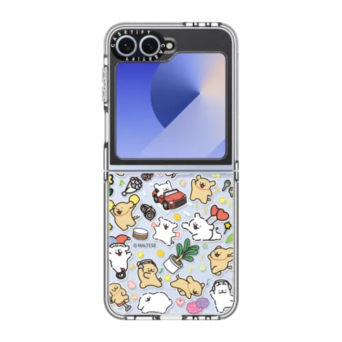 Galaxy Z Flip6 - Maltese Stickermania Case