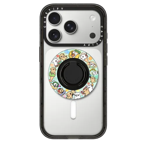 Snappy Ring Holder - Maltese Summer Vibes Sticker Snappy Ring Holder