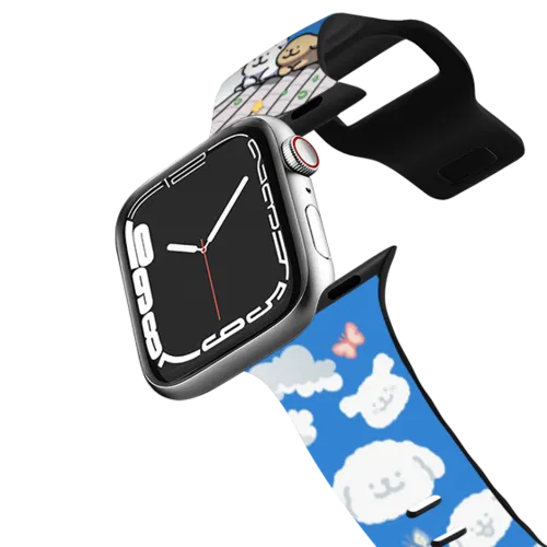 Apple Watch Series 7-9 (45mm) - Maltese Lazy Clouds Watch Band