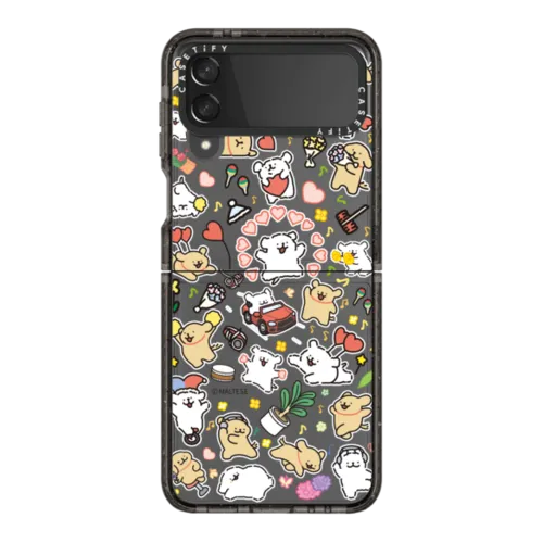 Galaxy Z Flip4 - Maltese Stickermania Case