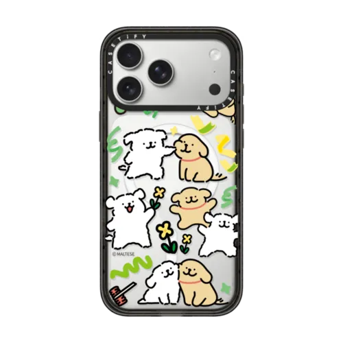 iPhone 17 Pro Max - Maltese Coloured Ribbon Sticker Case