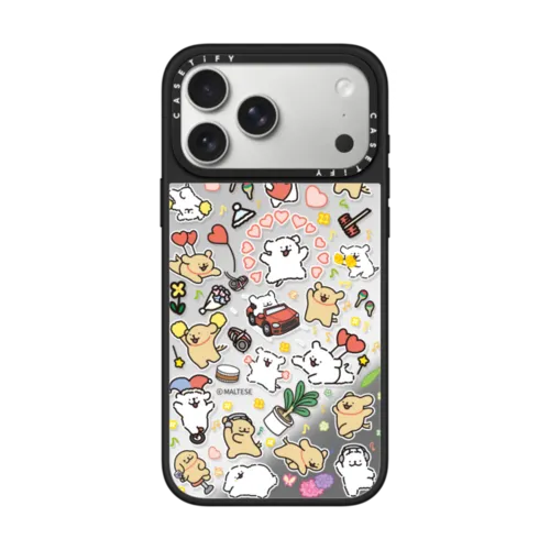 iPhone 17 Pro Max - Maltese Stickermania Case