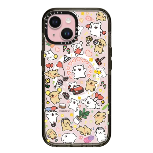 iPhone 15 - Maltese Stickermania Case