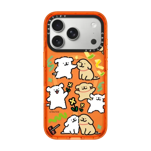 iPhone 17 Pro - Maltese Coloured Ribbon Sticker Case