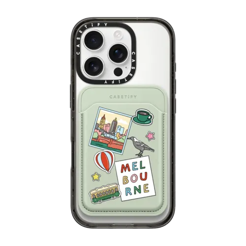 Snappy MagSafe Wallet - Melbourne Sticker