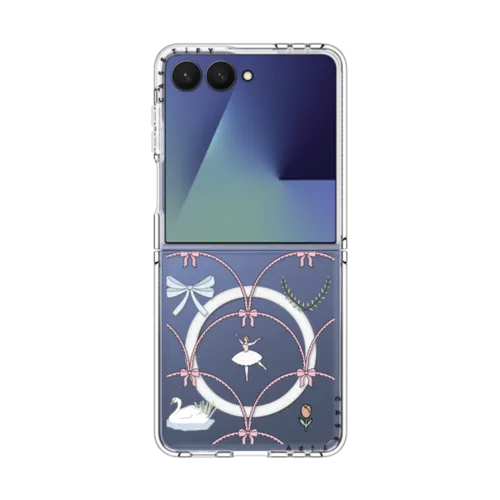 Galaxy Z Flip7 - Ballerina Pattern