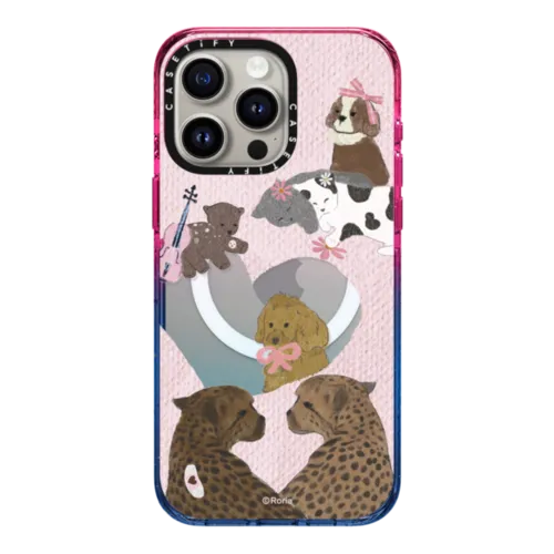 iPhone 15 Pro Max - Cheetah with Cat