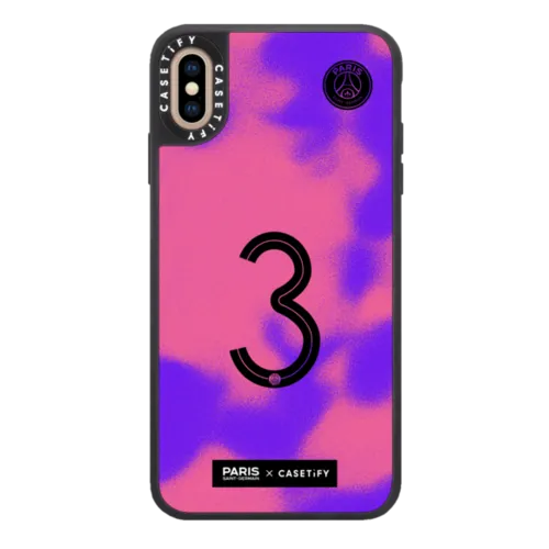 iPhone XS Max - Pink/ Purple Jersey Shirt Case (Custom) 